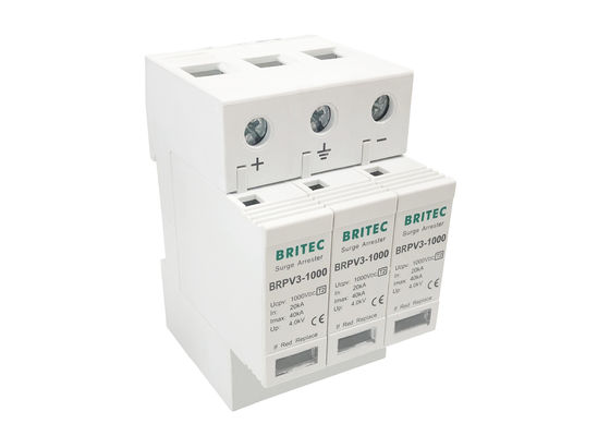 Fotowoltaiczne urządzenie zabezpieczające przed przepięciami prądu stałego 40kA Ogranicznik fotowoltaiczny SPD Odgromniki mocy