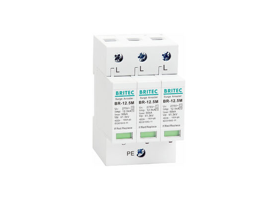Ogranicznik przepięć BRITEC AC 12,5kA BR-12,5M 275V T1+T2 Klasa B+C