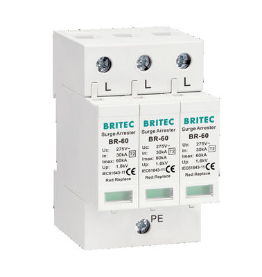 BR-60 3P Urządzenie przeciwprzepięciowe Odgromnik Spd Type2