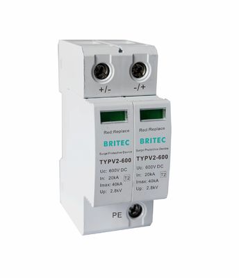 TYPV2 600 Typ 2 PV Surge Arrester protector solar dc surge protection device spd