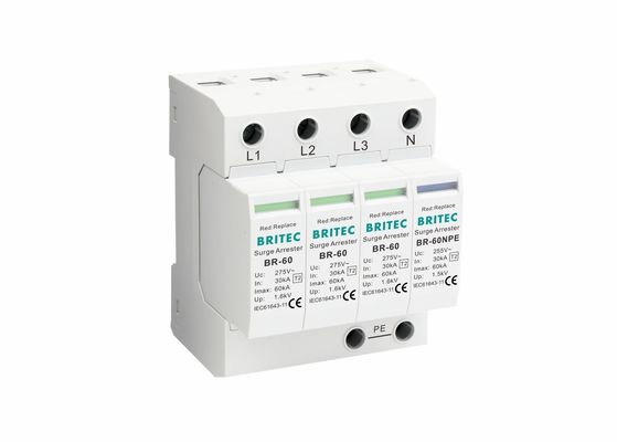 IEC61643-1 SPD Niskonapięciowe urządzenie przeciwprzepięciowe typu 2 Odporność na wibracje