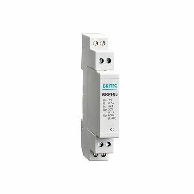 BRPI-2L Data Surge Protector z 5kA Protection Plug-in Design i 10Mbps Bandwidth Signal Line SPD
