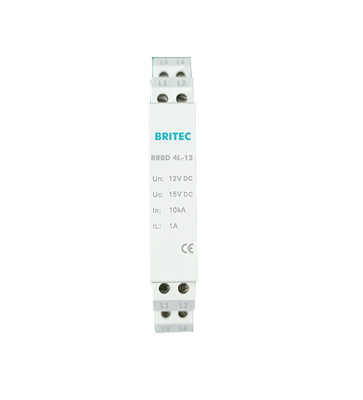 BRBD 4L-12 Signal Surge Arrester Signal SPD Lightning Network Data Surge Protector