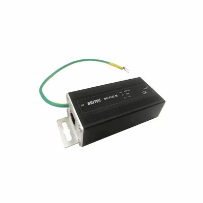 BR-POE-M signal surge arrestor network systems poe surge arrester network POE power  rj45 surge protector din rail
