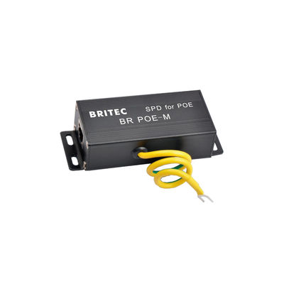 BR-POE-M RJ45 POE Ethernet Urządzenia ochrony danych przed nadmiarem prądu Poe ochrona przed błyskawicami sieć POE zasilanie rj45 ochrona przed nadmiarem prądu NET 6 ochrona przed nadmiarem prądu POE