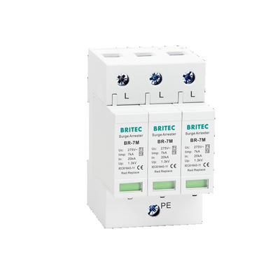BR-7M 275 2P 275 SPD Ac urządzenie przeciwprzepięciowe ogranicznik przepięć ochrona odgromowa