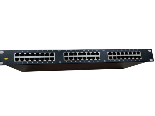 24 Port Rj45 Ethernet rackmount Network Błyskawica arrester Rack rj45 spd Ethernet urządzenia ochrony przed przesunięciem