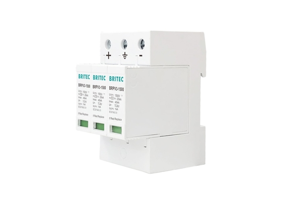 Ogranicznik przepięć typu 2 PV 40kA 8 / 20us DC 1500V SPD do systemów solarnych
