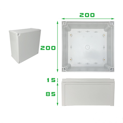 TY-8025070 wodoodporny ABS elektryczny podłączający skrzynkę do wodoodpornego skrzynki końcowej łącznika
