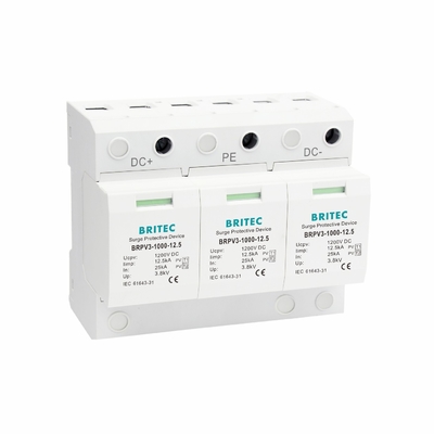 BRPV3-1000-12.5 PV Surge Arrester PV System Protection 3p urządzenie ochrony przed przesunięciem słonecznym
