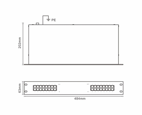 BRRJ45H-16R Signal Surge Arrester 1000M