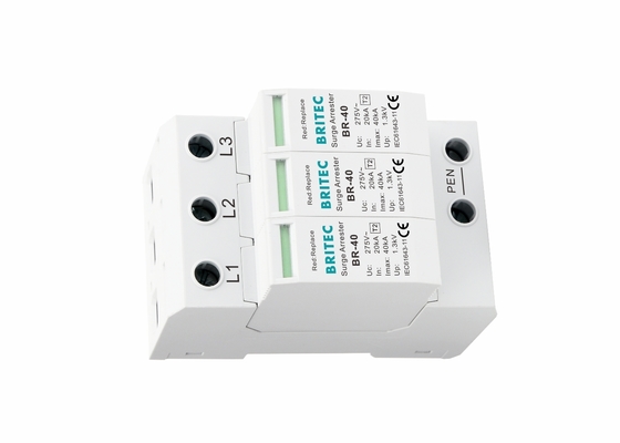 40KA 400V wtykowe urządzenie przeciwprzepięciowe AC typu 2