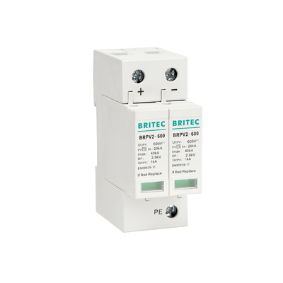 BRPV3-1000 1000V 40kA 3P DC Solar PV Surge Protection device Surge Arrester Błyskawica tłumiąca słoneczny surge arrester
