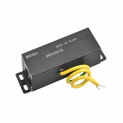 BR-POE-P Ethernet 48V RJ45 POE Ethernet zabezpieczenie przeciwprzepięciowe sieci POE zabezpieczenie odgromowe danych