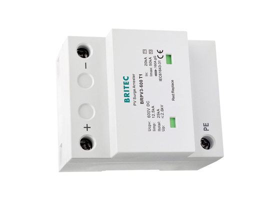 12.5kA BRPV3-600T1 Typ 1+2 PV Surge Protector Urządzenie do ochrony przed falami falami fotowoltaicznymi