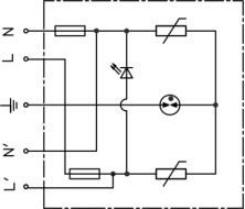 275V 10kv 6kv Spd Urządzenie do ochrony przed przesileniem dla oświetlenia ulicznego
