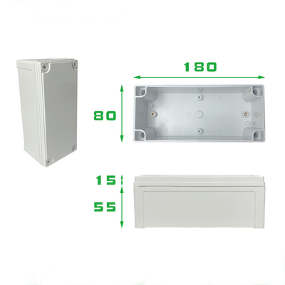TY-8018070 Ip67 Elektryczna skrzynia podłączająca wodoodporny terminal ABS Plastikowa obudowa