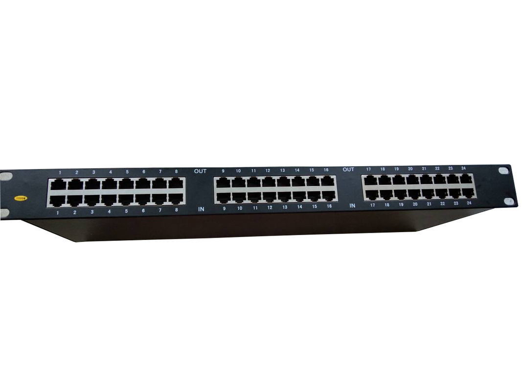 24 Port Rj45 Ethernet rackmount Network Błyskawica arrester Rack rj45 spd Ethernet urządzenia ochrony przed przesunięciem