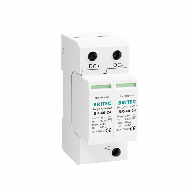 BR-40 24 PV Surge Arrester DC Surge Protector Urządzenie ochrony przed prądem słonecznym