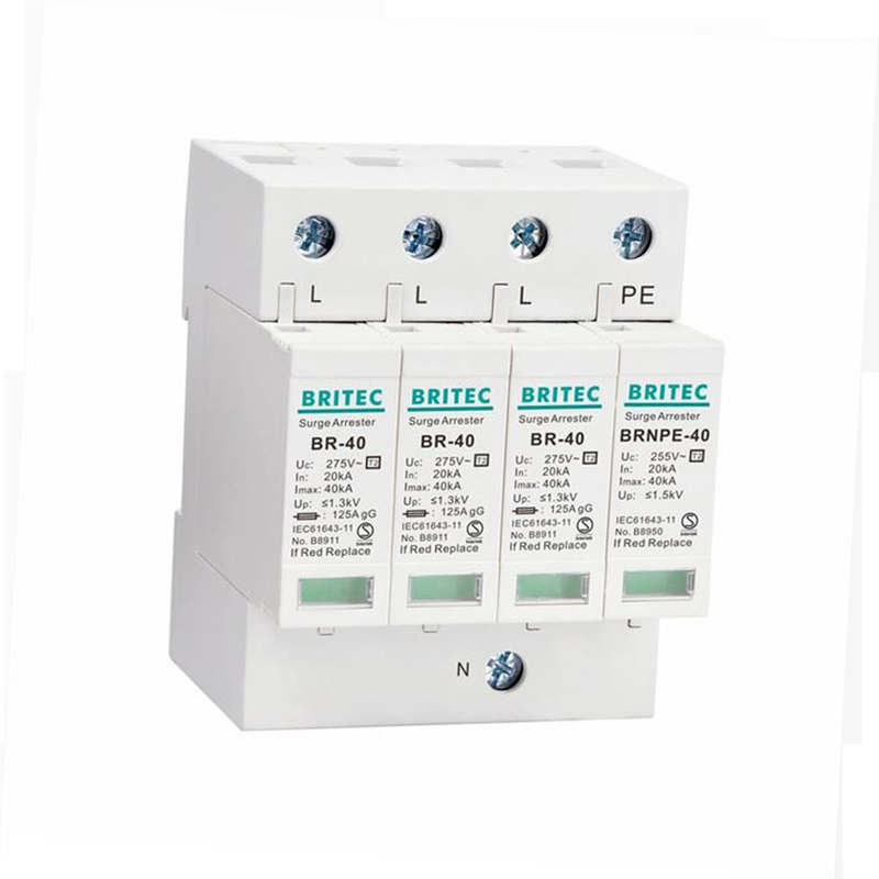 BR-40 Typ 2 Urządzenie przeciwprzepięciowe Odgromnik Thunder 3P+1