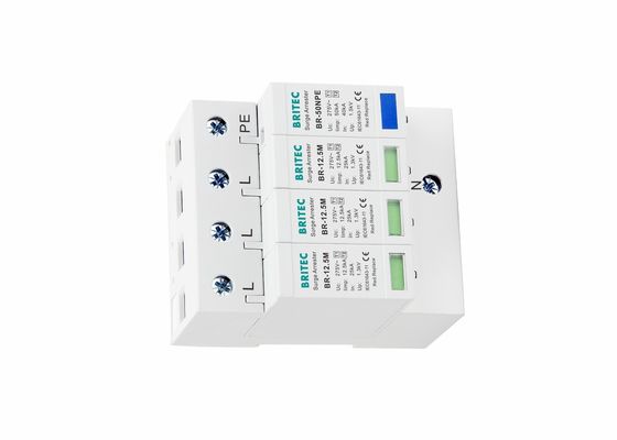 Klasa CE B + C 12,5KA Odgromnik odgromowy Wysoki prąd rozładowania