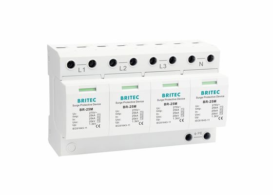 Błyskawica 4 biegunowa Typ 1 Ochrona przed przewyższeniami