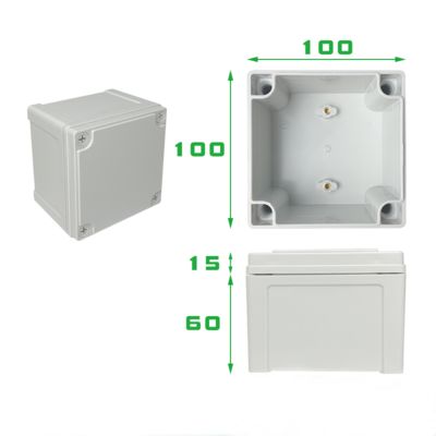 ABS Plastic Electrical Connection Box Project IP67 Wodoszczelna obudowa skrzyżowania