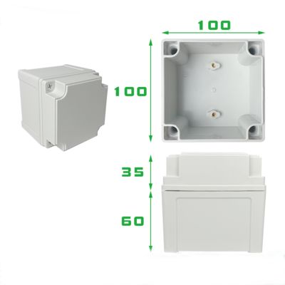 ABS Plastic Electrical Connection Box Project IP67 Wodoszczelna obudowa skrzyżowania