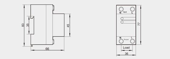 BROU-40 Ochronnik przepięć przepięcie tymczasowe