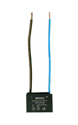 Ochronniki przeciwprzepięciowe BRLED-10S do LED Zabezpieczenie przeciwprzepięciowe AC do systemów oświetleniowych LED JEDNOFAZOWE OCHRONNIKI PRZEPIĘCIOWE AC