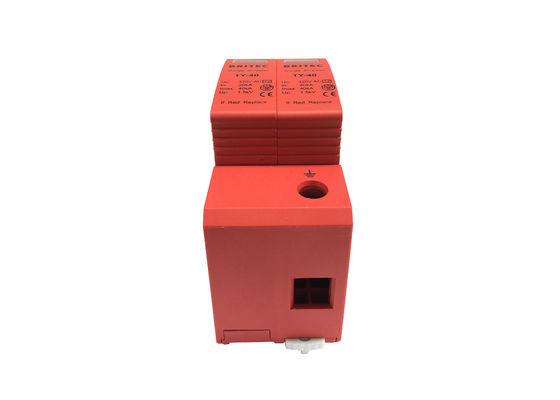 320V Wtykowe urządzenie przeciwprzepięciowe 40kA 2P typu 2 Modułowy ogranicznik przepięć