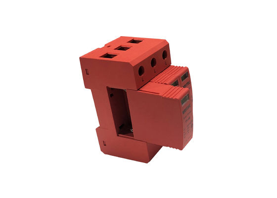 Typ 2 Trójfazowy 3-biegunowy ogranicznik przepięć klasy II 40kA 320V Ochrona oświetlenia