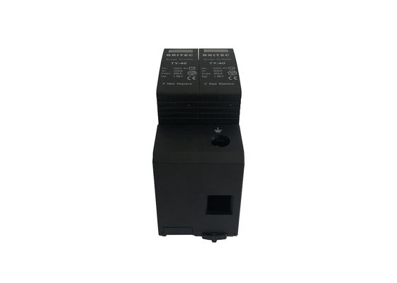 Typ 2 Wtykany 2P modułowy ogranicznik przepięć 320V 40KA Ogranicznik przepięć