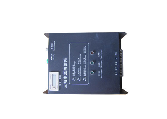 Czarna skrzynka ochronna, piorunochron do zasilacza AC 380 V.