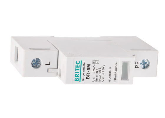 Ochronnik przepięć i ogranicznik przepięć 275V AC 5kA Iimp T1+T2 do systemów niskiego napięcia