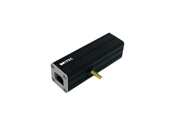 IEC 61643-21 Rj11 Ochrona przed przepięciami piorunowymi Stop aluminium