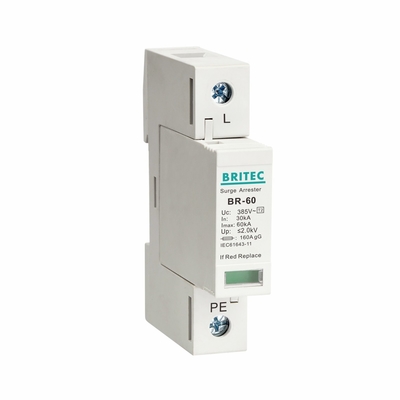 BR385-60 3P SPD klasy II 60kA Typ 2 Urządzenie ochrony przed przewyższeniem prądu