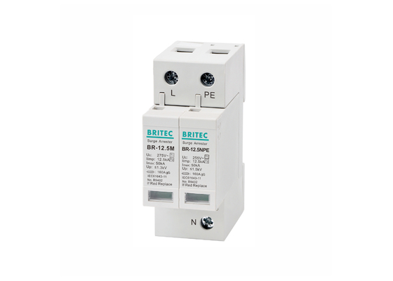 Zabezpieczenie przeciwprzepięciowe klasy B + C 1P + NPE 275V Ogranicznik przepięć