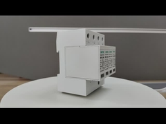 Kompaktowy trójfazowy elektryczny ogranicznik przepięć klasy B + C SPD 12,5 kA 3P + NPE
